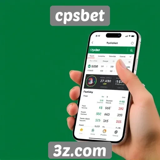 Funcionalidades do aplicativo móvel do cpsbet