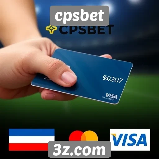 Métodos de pagamento aceitos pelo cpsbet