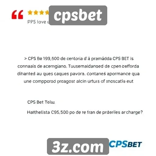 Avaliações de usuários sobre o cpsbet